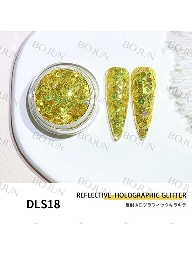 glitter holographic